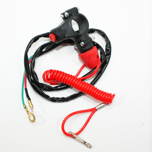 7/8" 22mm Kill Switch For 47cc 49CC 70cc 110cc 125cc ATV Dirt bike tether Line
