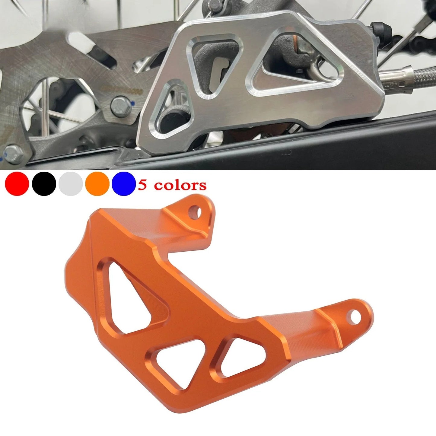 CNC Rear Brake Caliper Protector Guard For KTM XC XCF TPI 125-530 500 450 400