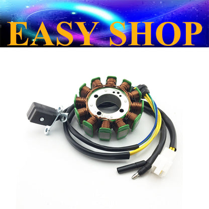 CG125-12 Magneto Stator Plate Rotor 150cc 250cc ATV Quad Dirt Bike Buggy PIT PRO