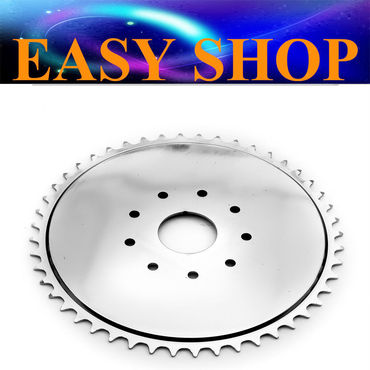 37mm 415 48 Tooth Chain Rear Sprocket 49cc 80cc Motorised Motorized Bicycle Bike