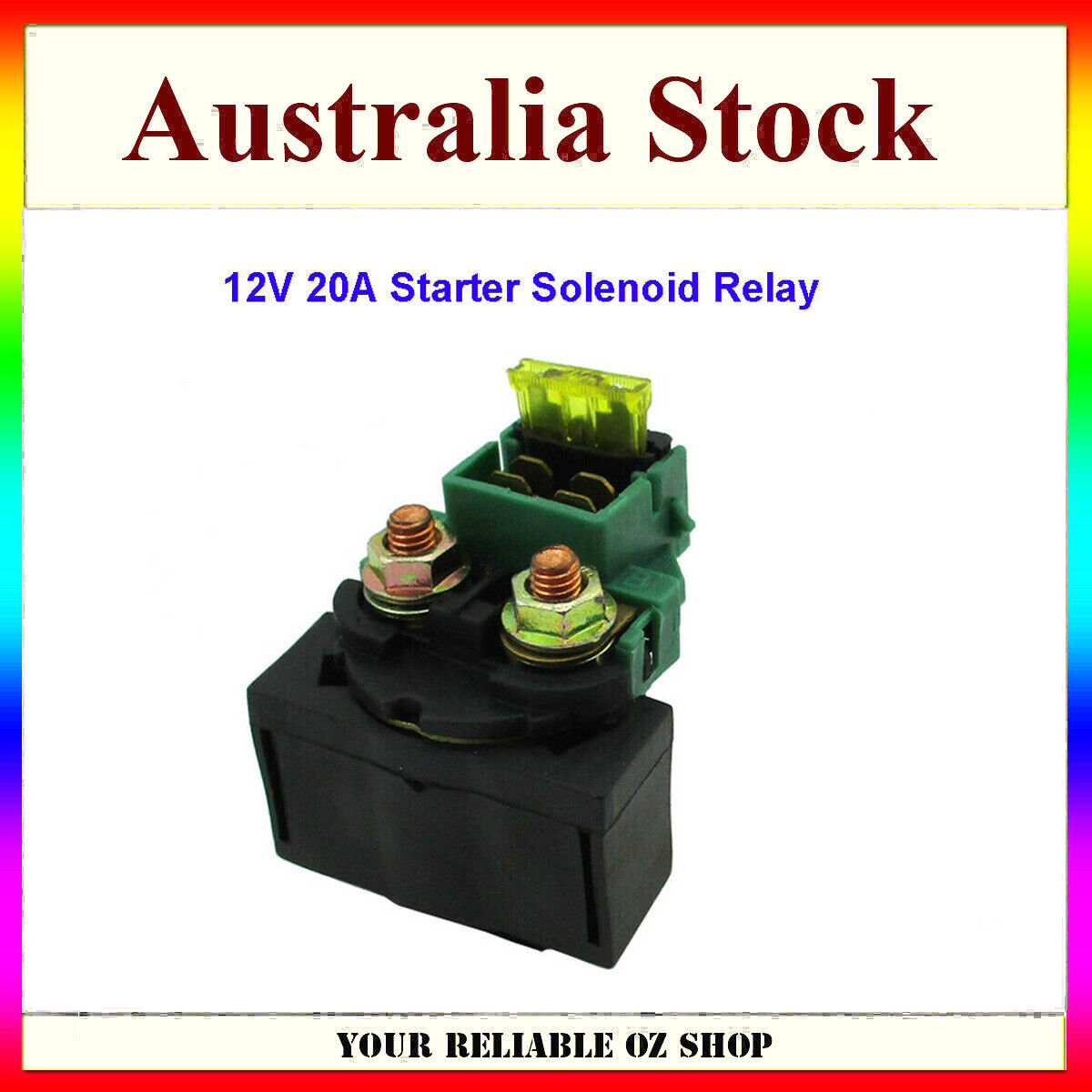 Starter Solenoid Relay For Crossfire Scout Jianshe Puma 250-5 JS250 JS400 Bike