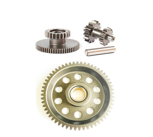 Starter Motor Sprocket Gears Set CG200 Engine 250cc 300cc PIT Quad Dirt Bike ATV