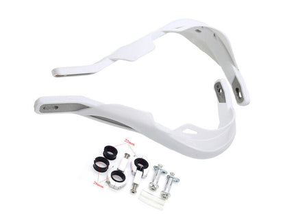 22mm 28mm White Brush Hand Guard Handle Bar BUSTERS DIRT PIT PRO BIKE Thumpstar