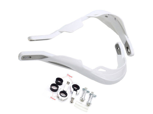 22mm 28mm White Brush Hand Guard Handle Bar BUSTERS DIRT PIT PRO BIKE Thumpstar