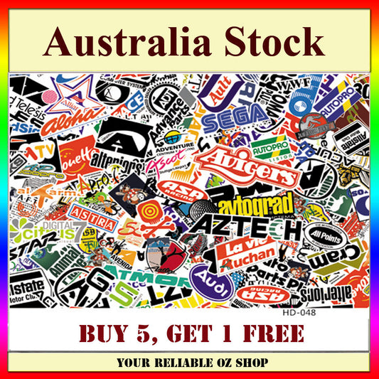 Decal Sticker Bomb Sheet A4 HOON JDM Car Wrap Skateboard Scooter Bike Wall Vinyl