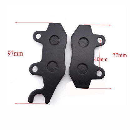 Front Rear Disc Brake Caliper Pads GY6 125cc 150c Dirt Pit Scooter Moped Bike