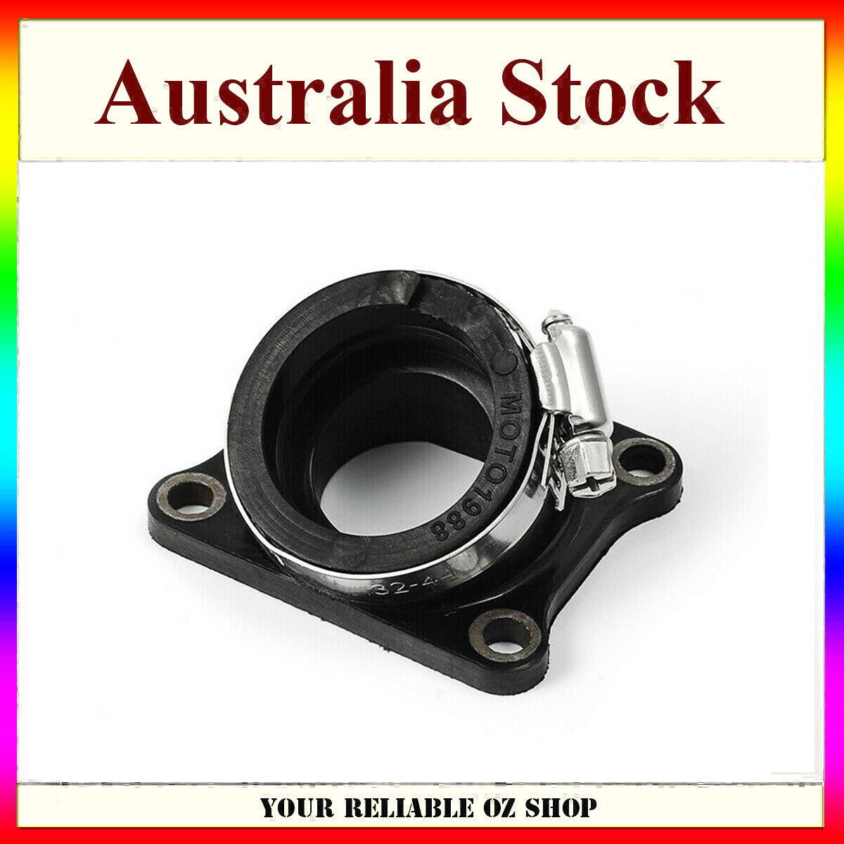 Carburetor Intake Manifold Boot Interface Adapter Kawasaki KX60 1983-2003