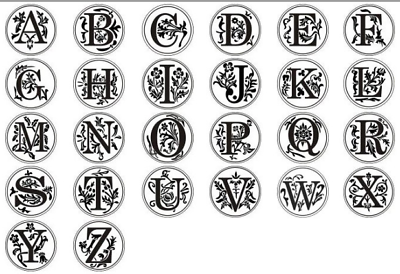 Seal Sealing Wax Initial Name Stamp Letter Envelope Wedding Invitation Party DIY