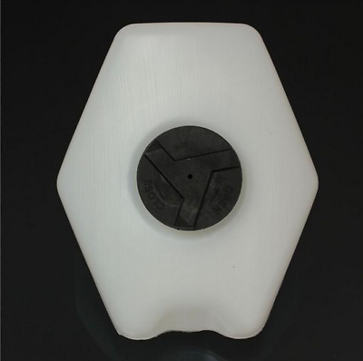 1.5L Oil Gas Petrol Fuel Tank Plastic For 2-Stroke 47cc 49cc Pocket Bike White