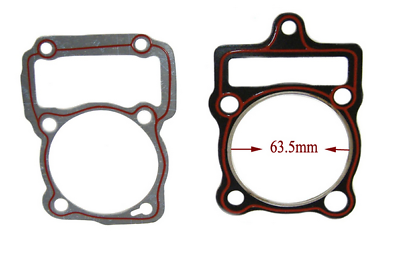 63.5mm Head Base Gasket Kit CG200cc 250cc Lifan Atomik Zongshen Ducar Dirt Bike