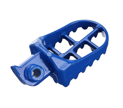 Blue Footpegs Pedals Footrest For Yamaha XR50R CRF50 CRF70 CRF80 CRF100F TTR90