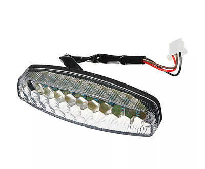 3 Wire Plug 12V REAR LED TAIL BRAKE LIGHT 50cc 90cc 110cc 125cc Kazuma Buyang MX