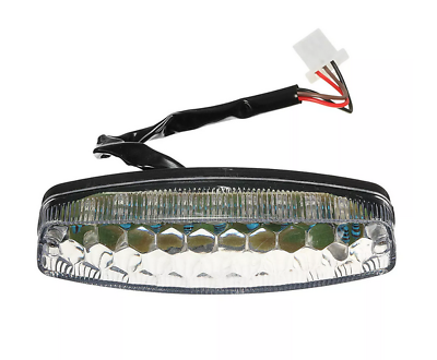 3 Wire Plug 12V REAR LED TAIL BRAKE LIGHT 50cc 90cc 110cc 125cc Kazuma Buyang MX