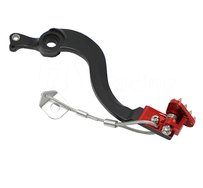 Forged REAR Foot Brake Pedal Lever For Honda CRF250R CRF450R CRF450RX Motorcycle
