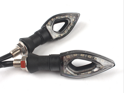 2Pcs LED indicators Blinker Yamaha TT250 TT350 TT500 TT600 TTR125 TTR230 TTR600
