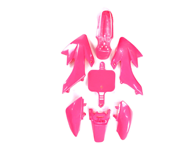 Pink Plastic Fairing Cover Fender Guards 50cc 70cc 90cc 125cc Dirt Pit Pro Bike