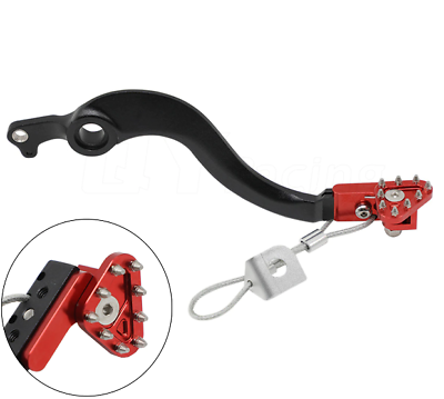 Forged REAR Foot Brake Pedal Lever For Honda CRF250R CRF450R CRF450RX Motorcycle