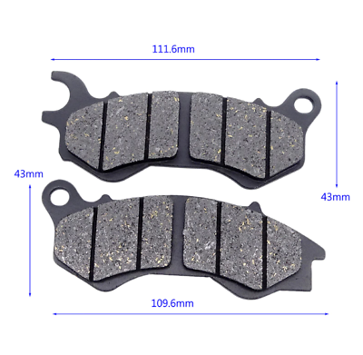 Front Brake Pads for HONDA PCX125 PCX150 PCX250 ZOOMER-X SH125i Motorcycle Bike
