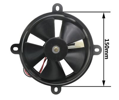 Radiator Thermo Electric Cooling Fan 150cc 250cc 300cc Kymco Apollo Assassin DHZ