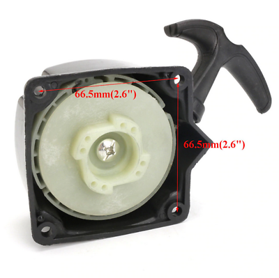 66mm Recoil Pull Starter Start For 49cc 52cc Brushcutter Whipper Snipper Trimmer