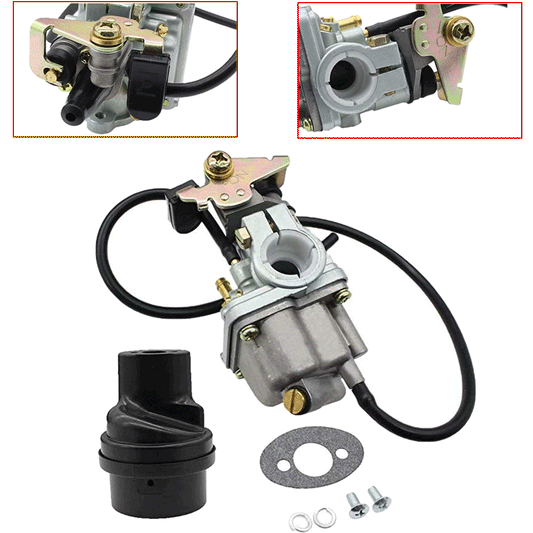 CARBY CARBURETOR CARB + Air Filter For SUZUKI LT50 JR50 LTA50 LTA-50 QUAD BIKE