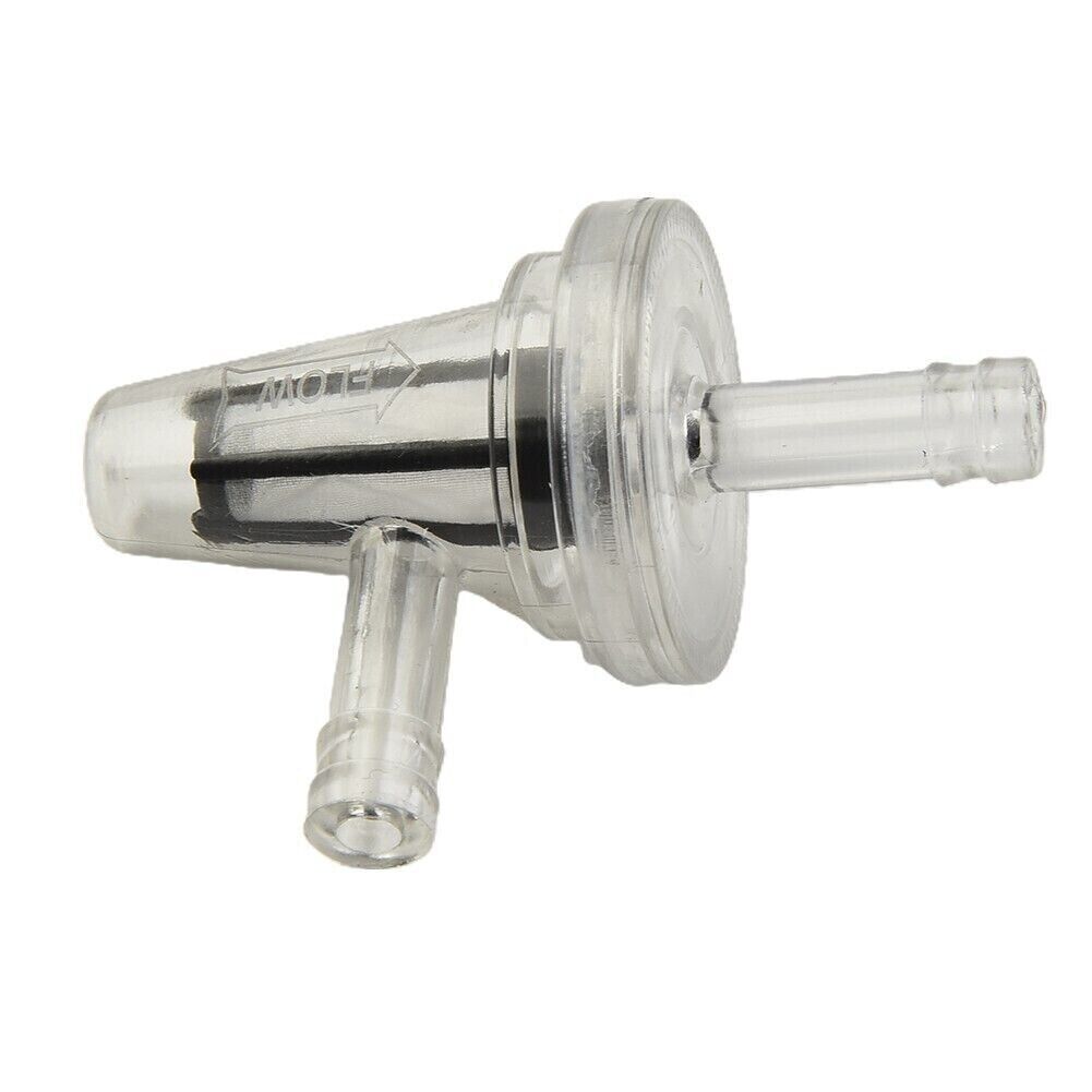 10x Motorcycle Right Angle 90 degree Fuel Filter Fit 1/4" 6mm 7mm Hose Fuel Line