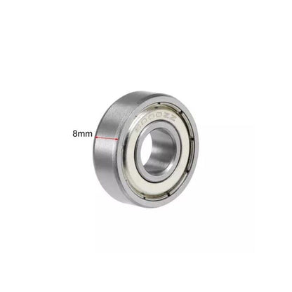 10x26x8mm 6000ZZ Deep Groove Ball Bearings Double Shield Stub Axle Hub Wheel Rim