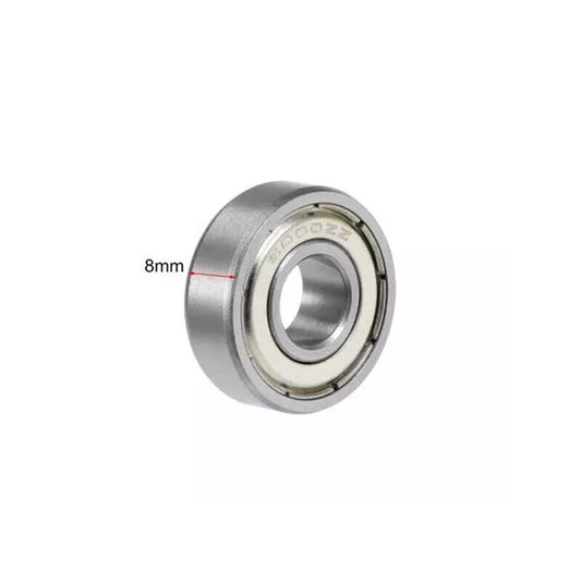 10x26x8mm 6000ZZ Deep Groove Ball Bearings Double Shield Stub Axle Hub Wheel Rim