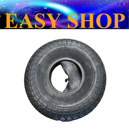 Brand New 4.00 - 5 (330x100) Wheel Chair Industrial Tyre +Tube Mobility