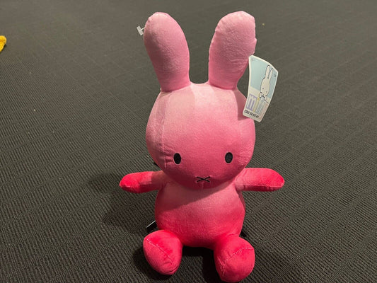 Brand New Colour Your World with Miffy Licensed Miffy Bunny Plush 18cm Pink Toy