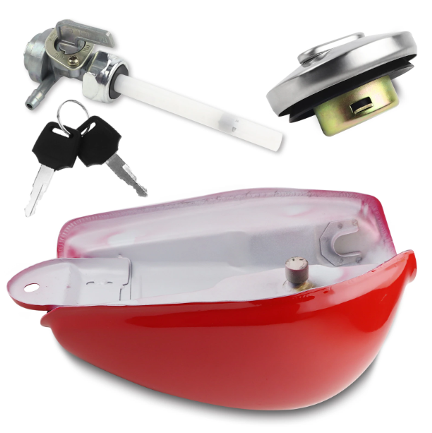 RED Petrol Fuel Gas Tank For Honda Z50 Z50A Z50J Z50R Mini Trail Monkey Bike