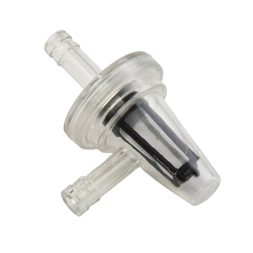 10x Motorcycle Right Angle 90 degree Fuel Filter Fit 1/4" 6mm 7mm Hose Fuel Line