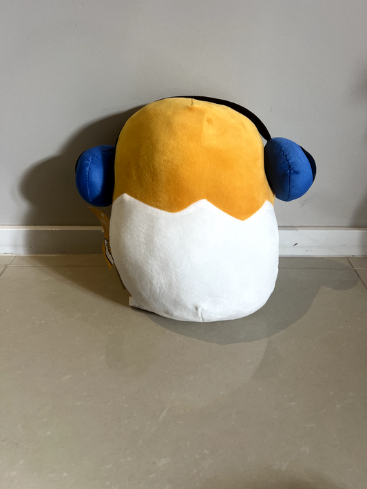 Brand New Sanrio Licensed Gudetama Lazy Egg With Headphones Plush 30cm