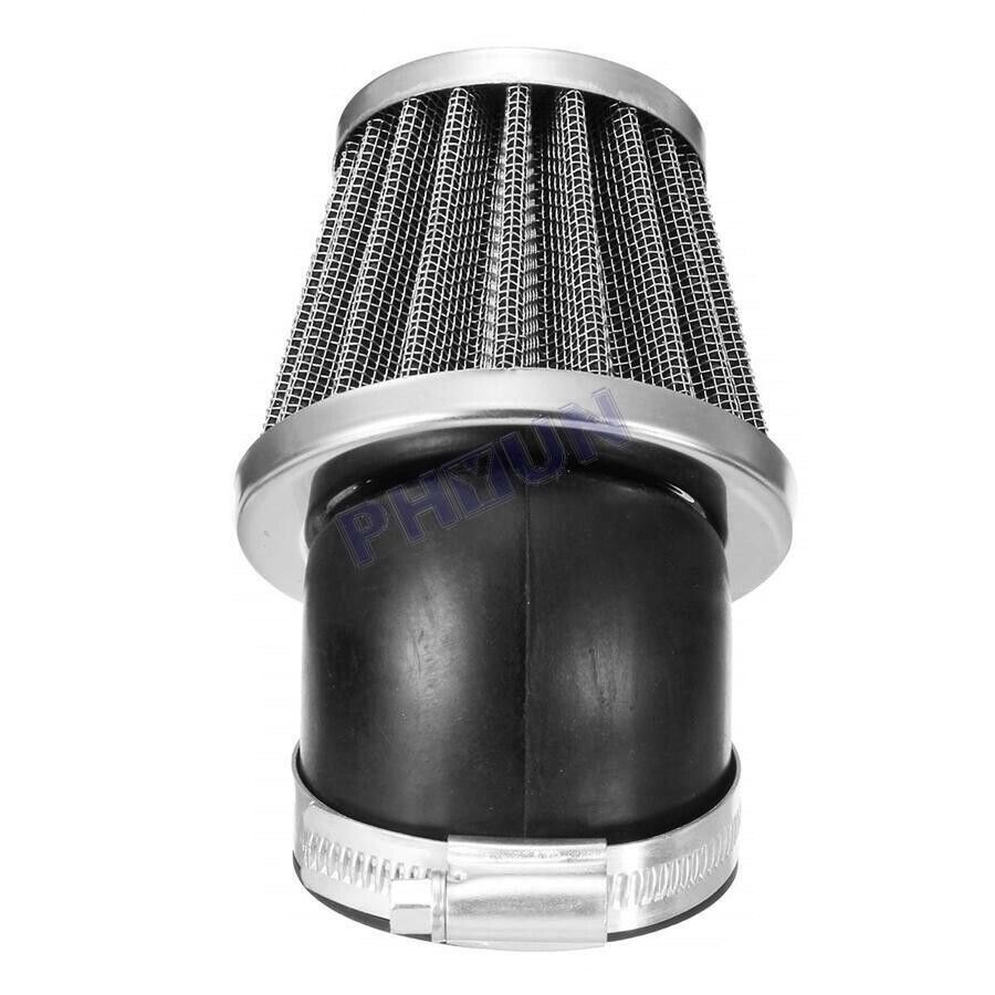 48mm 49mm 50mm Bent Air Filter 150cc 160cc 200cc 250cc 300cc Motorcycle Scooter