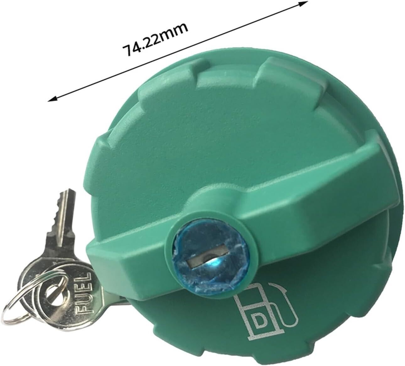 Diesel Fuel Tank Cap + Key For Bobcat Loaders: S250, S300, S330, S70, T110, T140