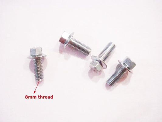 4X 8mm Brake Rotor Disc Sprocket Mounting Bolts Buggy Gokart Atomic Scooter Dune