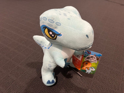 New Lisenced Universal Jurassic World Blue Velociraptor Dinosaur Plush Toy 25cm