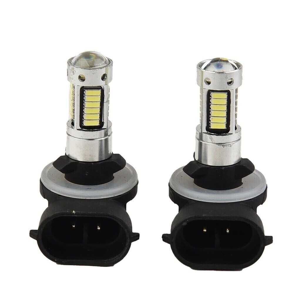 2x 881 H27 Extremely Bright 30W 6000K White LED Car SUV Fog Light Bulb DRL Lamp