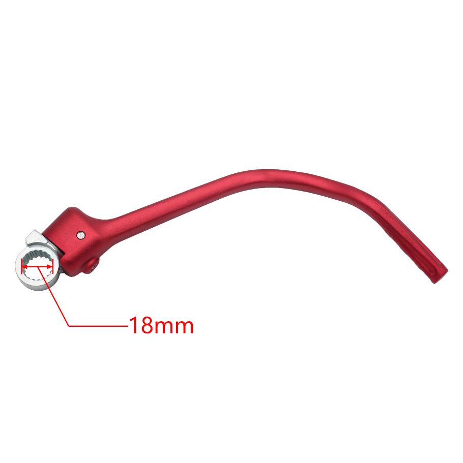 18MM CNC RED KICK START STARTER LEVER FOR Honda CRF450R 7075 Aluminum Forged