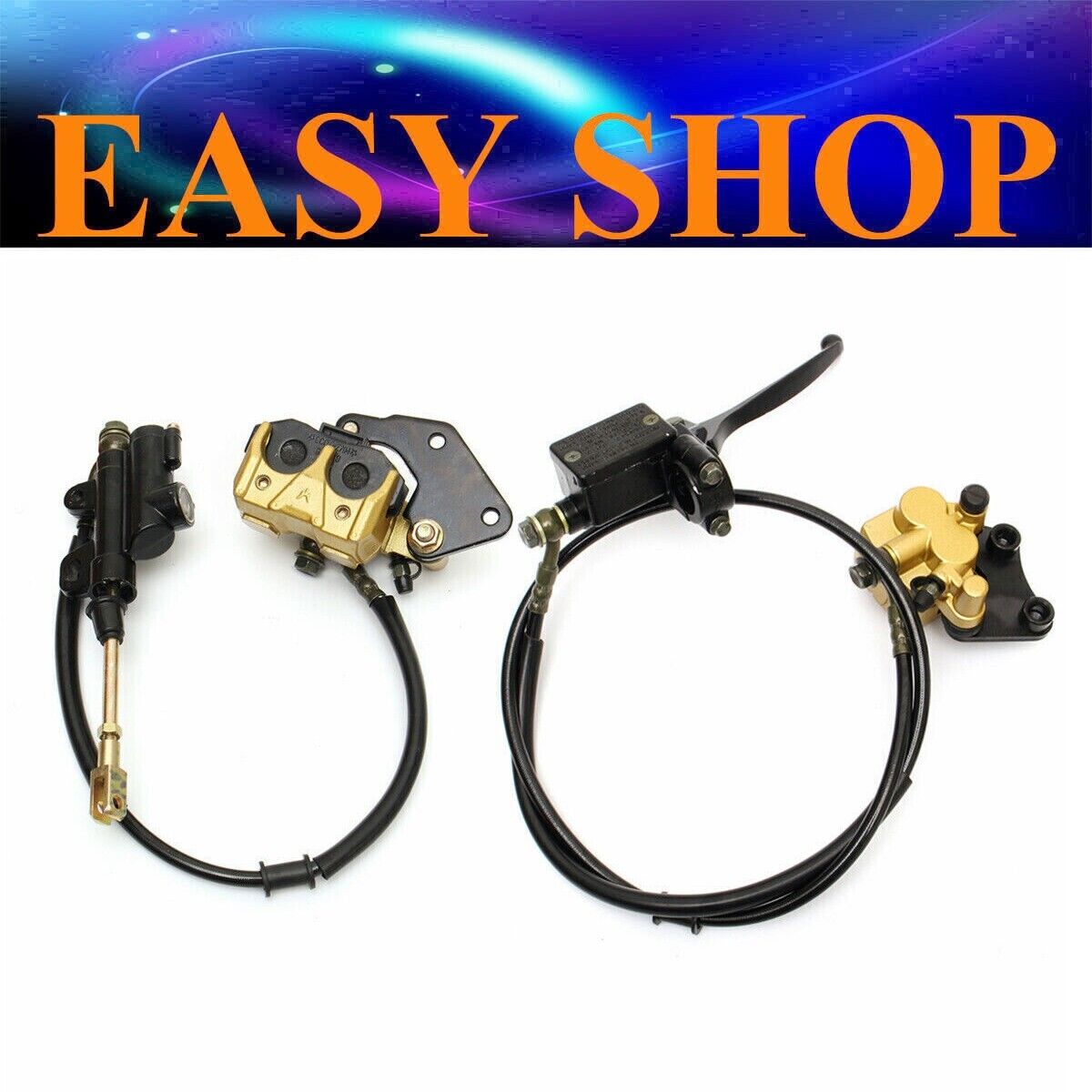Front & Rear Brake System Calipers For 50cc 70cc 110cc 125cc Pit Pro Dirt Bike