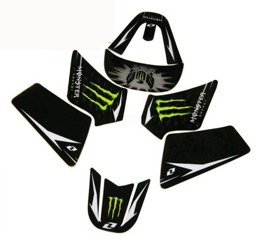 3M Monster Skull Stickers Decal Kit Fairing FOR YAMAHA PEEWEE 50 PW50 PY50 BIKE