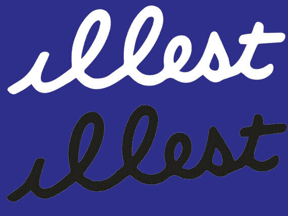 ILLEST FUNNY JDM WHITE BLACK STICKER DECAL VINYL TURBO CAR BIKE WALL UTE DRIFT