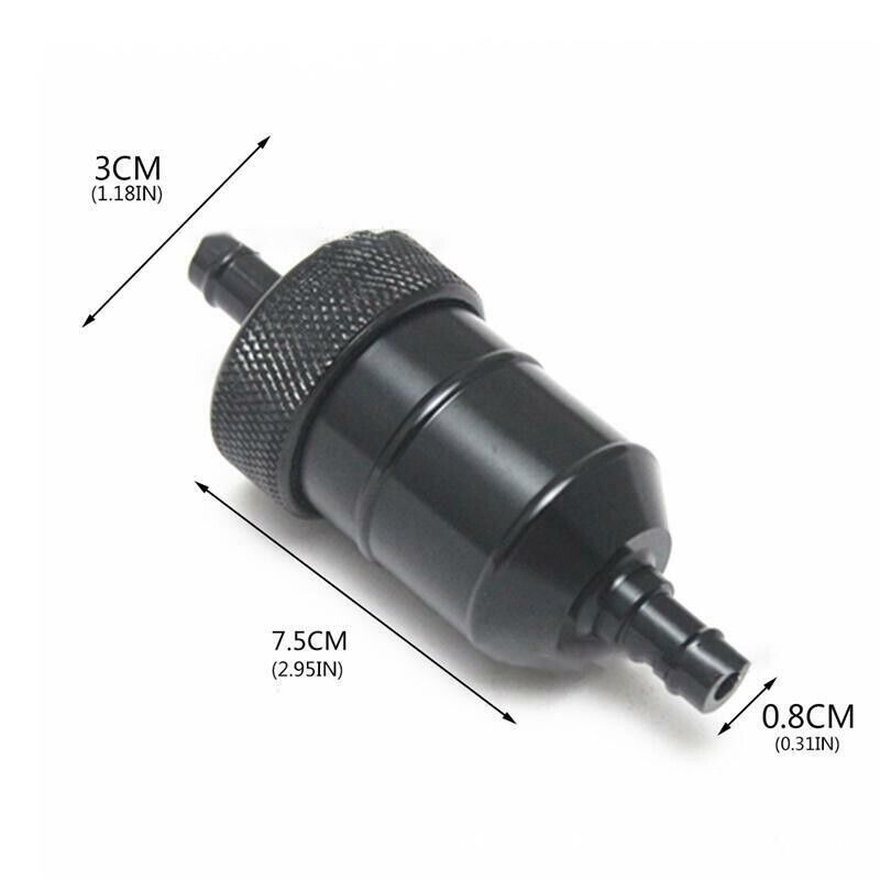 5Pcs INLINE 8MM Petrol Fuel Filter 110cc 125cc 150cc 250cc ATC QUAD DIRT BIKE
