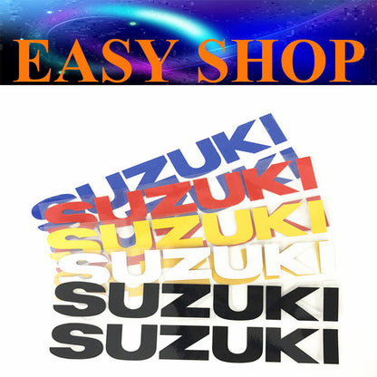 SUZUKI Sticker Decal Badge Emblem Logo Car Bike Quad Motorcycle Petrol Fuel Tank