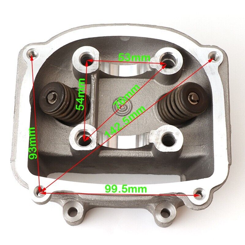 57.4mm Engine Cylinder Head Bore GY6 125cc 150cc Taotao Kymco Baja SUNL Buyang
