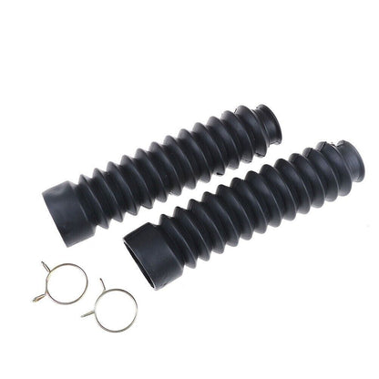 2x Fork Boots Boot Gaiter Rubber Cover For Honda CT110 CT110X CG125 Postie Bike