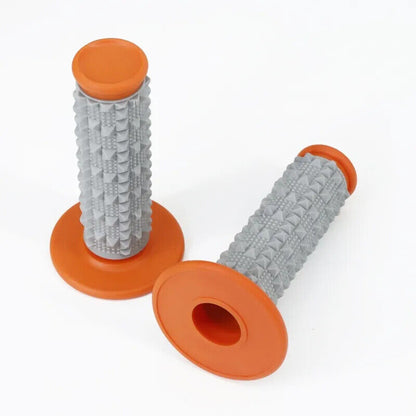 Motorcycle Handlebar Grip Dirt Pit Bike Motocross 7/8" Rubber Gel Hand Grips