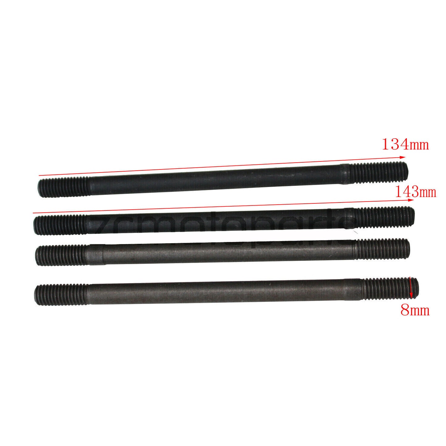8mm Cylinder Barrel Head Bore Stud Bolts Engine Honda CG200 CG175 LIFAN 175cc
