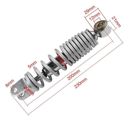 PAIR REAR ABSORBER SHOCK SUSPENSION SHOCKER FOR YAMAHA PW50 PY50 PEEWEE YZinger