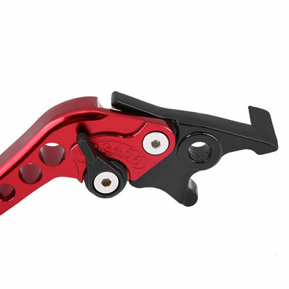 CNC Alloy Silver Red Black Gold Blue Double Disc Brake Levers GY6 Scooter Honda